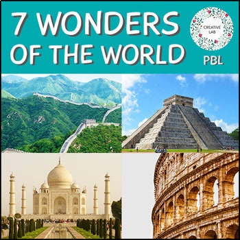 7 Wonders of the World Bundle - PBL // Project Based Learning