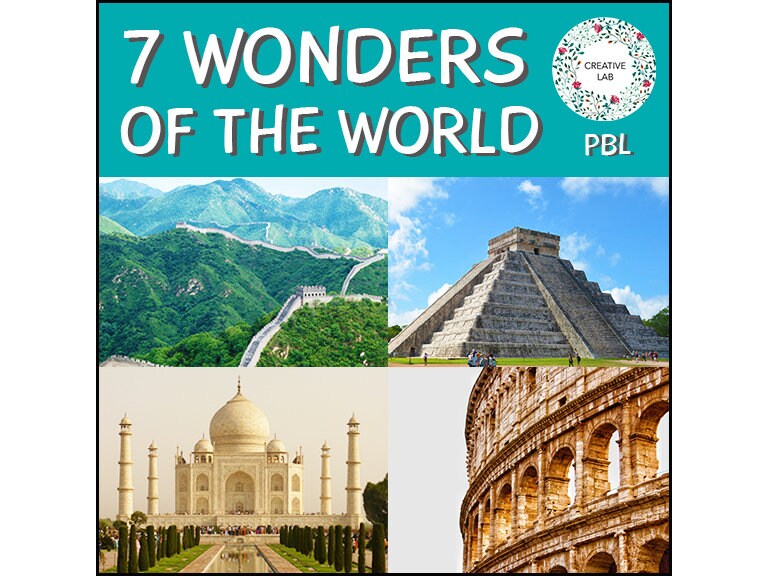 7 Wonders of the World Research Project // Teaching Resource // No Prep Classroom //