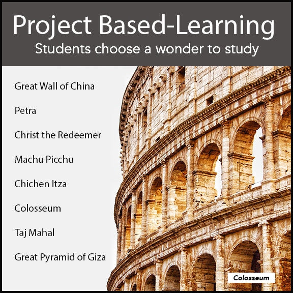 7 Wonders of the World Research Project // Teaching Resource // No Prep Classroom //