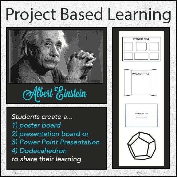 Inventor Research Project - PBL // Printable Teaching Lesson School Resource // No Prep Classroom // Project Based Learning Research