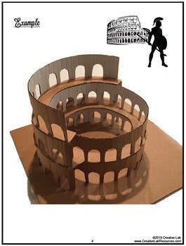 Roman Colosseum 3D Model - 100% Editable // History Teaching Resource //