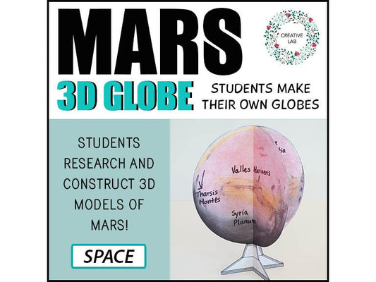 Mars 3D Globe Research Project