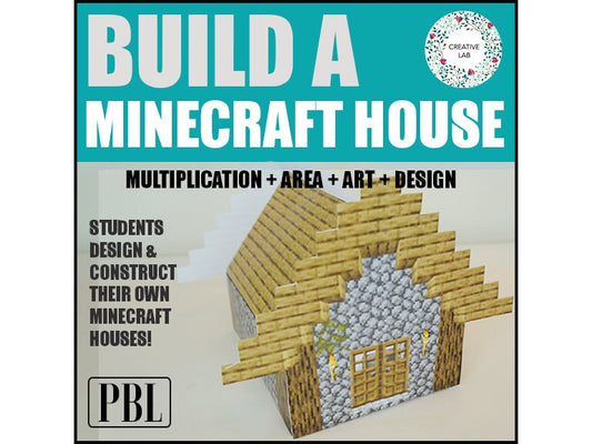 Build a Minecraft House - Area & Multiplication