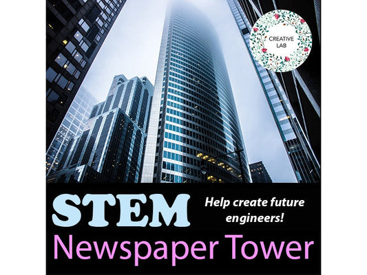 Engineering Design Newspaper Towers - STEM