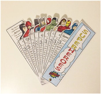 Superhero Project - Interactive Fans - PBL // Printable Teaching Resource // No Prep Classroom //