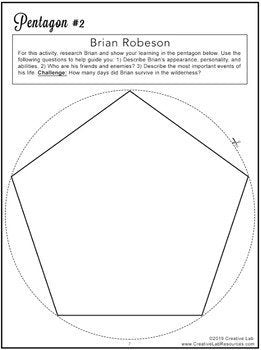 Hatchet - Book Novel Study Project Craft - 100% Editable // Printable Teaching Lesson School Resource // No Prep Classroom / English Reading