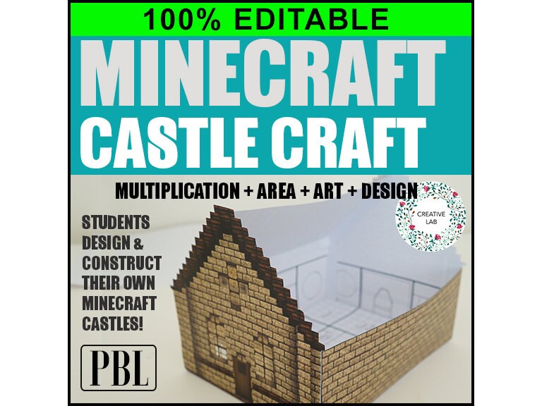 Build a Minecraft Castle - 100% Editable