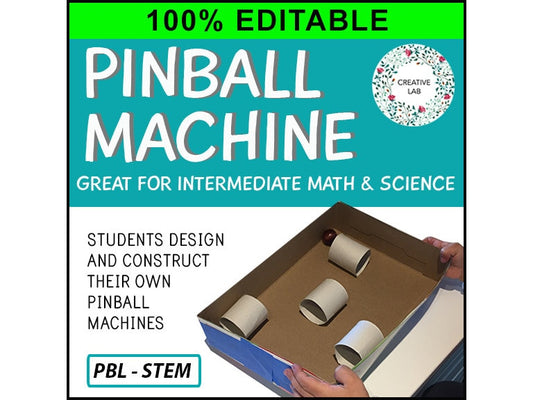 Pinball Machine - Intermediate - STEM - 100% Editable