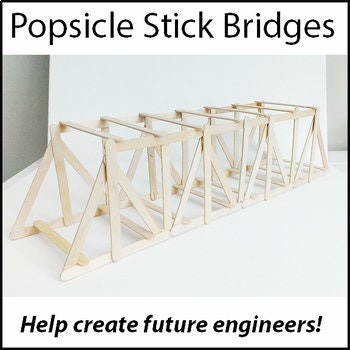 Popsicle Stick Bridge Contest - 100% Editable