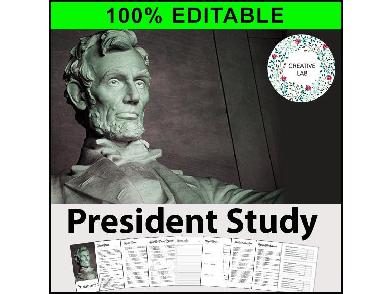 President Research Project - PBL - 100% Editable