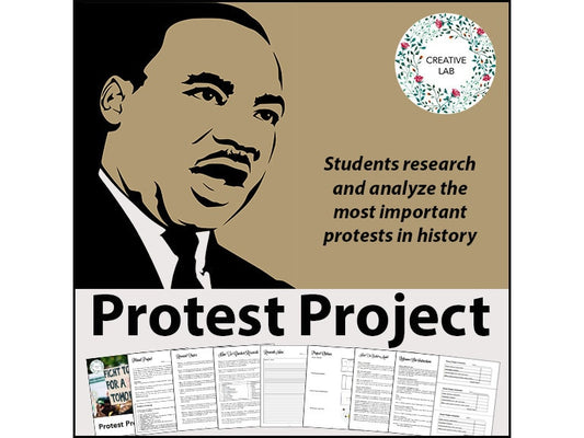 Protest Research Project - 100% Editable