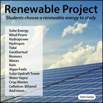 Renewable Energy Research Project - PBL