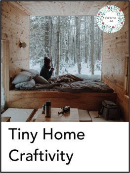 Build a Tiny Home House - Math & Design // Printable Teaching Resource // No Prep Classroom //